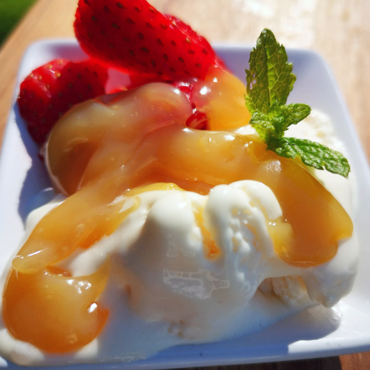 Vanilla Ice cream (no churn)