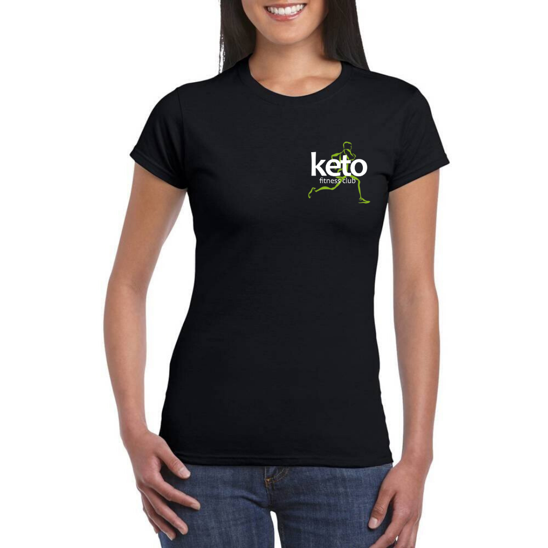 Womens Branded Soft-Style T-Shirt - Keto Fitness Club