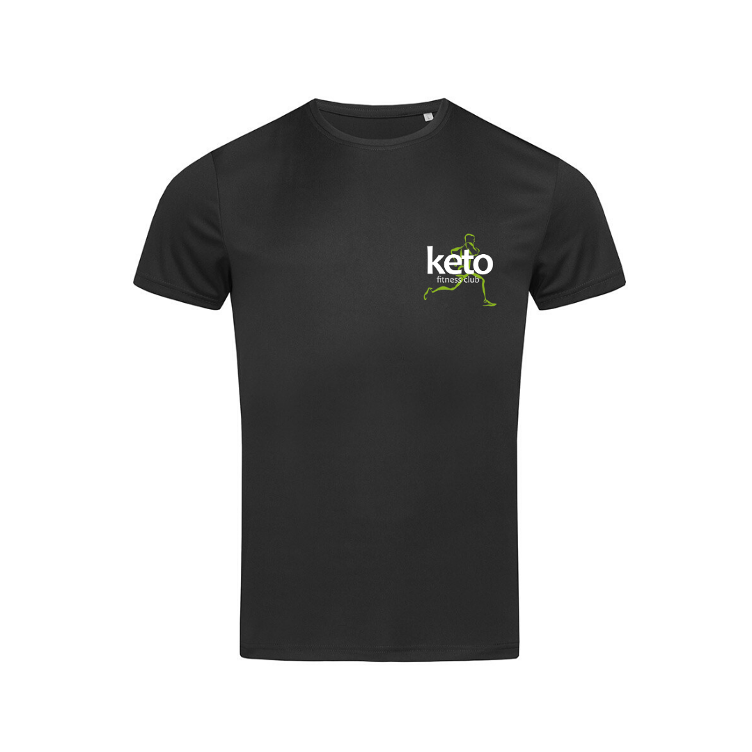 Mens Branded Sports T-Shirt - Keto Fitness Club