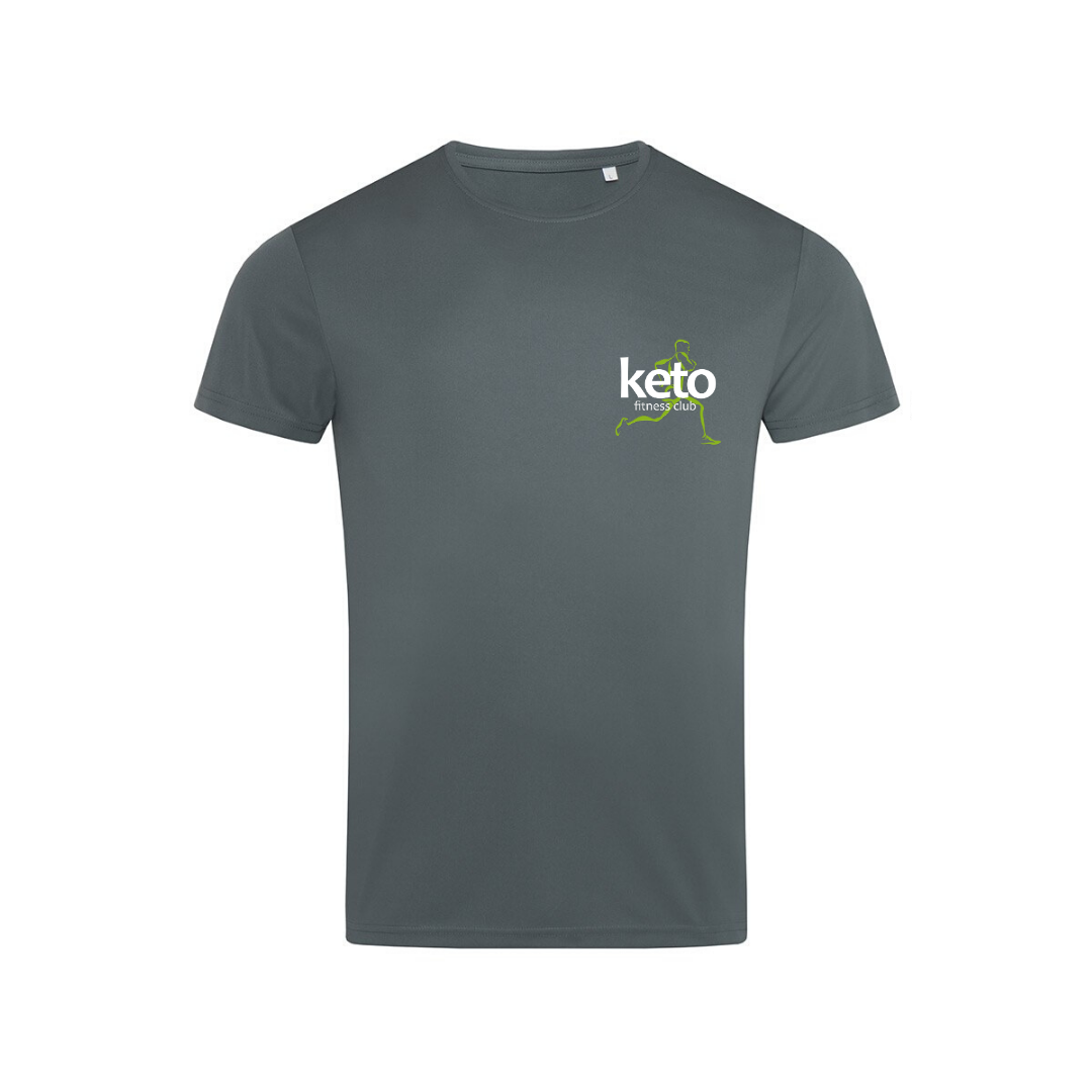 Mens Branded Sports T-Shirt - Keto Fitness Club