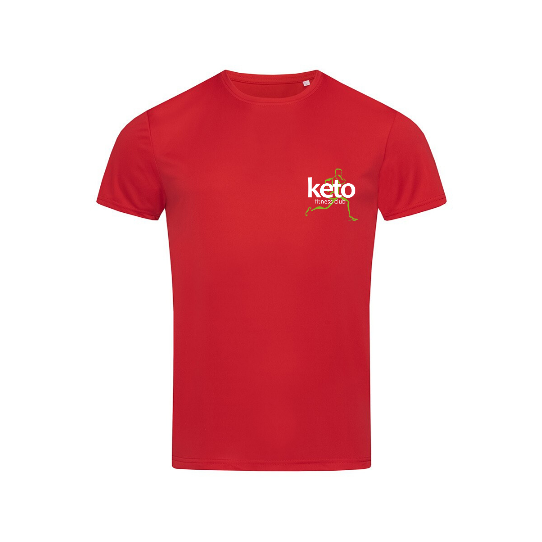 Mens Branded Sports T-Shirt - Keto Fitness Club