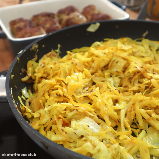 Cumin Spiced Cabbage