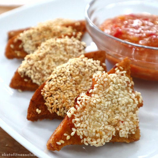 Sesame Seed Prawn Toast