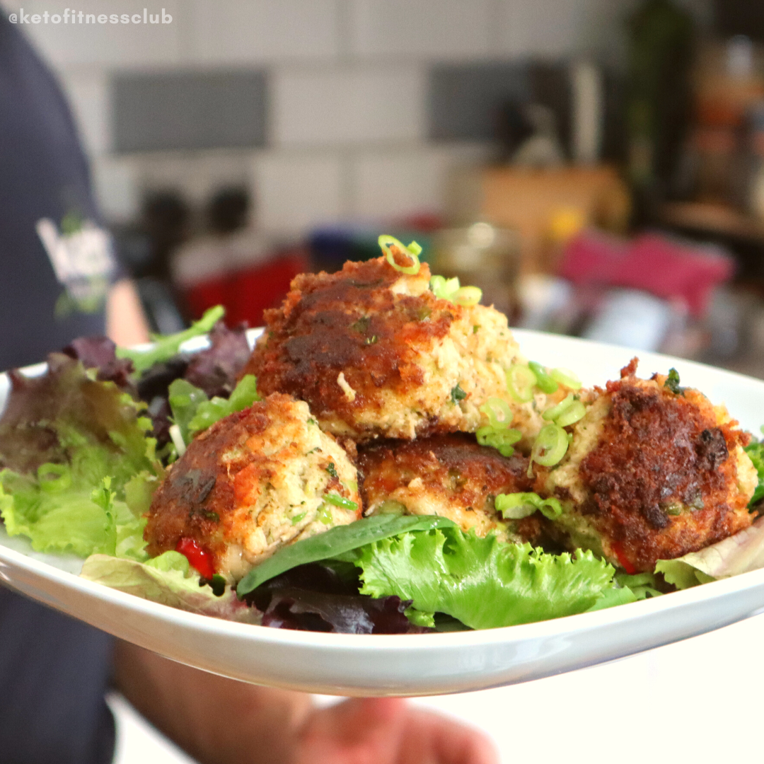 Thai Inspired Salmon Fishcakes – Keto Fitness Club