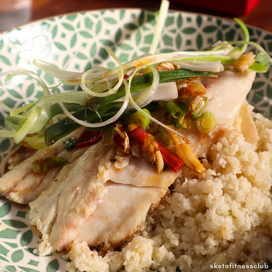 Garlic, Ginger & Chilli Sea Bass