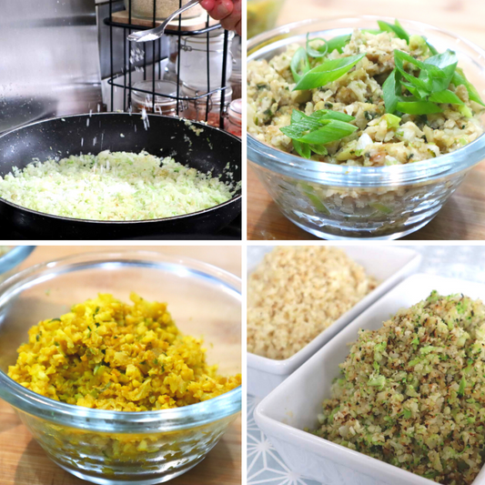 Broccoli / Cauliflower Rice (6 ways)