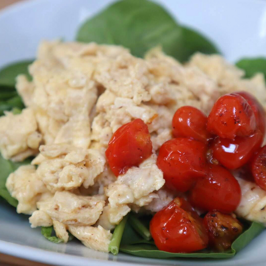 Cheesy Scrambled Eggs