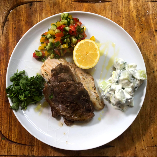 Greek Style Lamb Chops