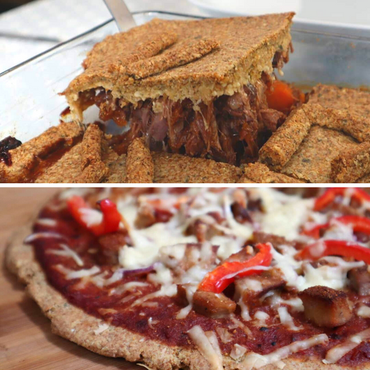Linseed Pizza Dough (Dairy Free)