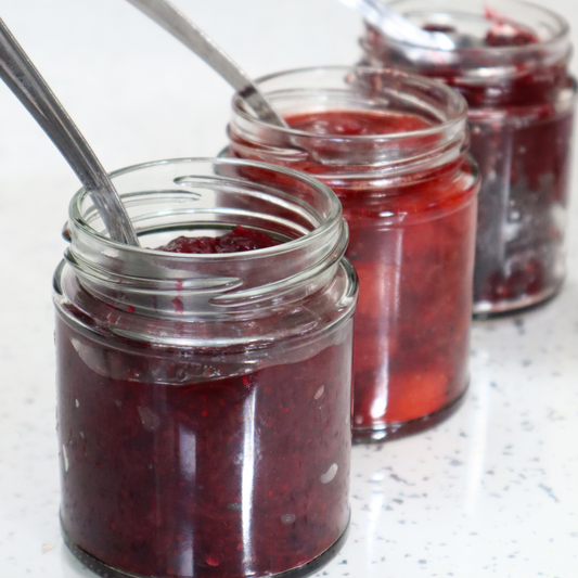 Rhubarb & Blackcurrant Jam