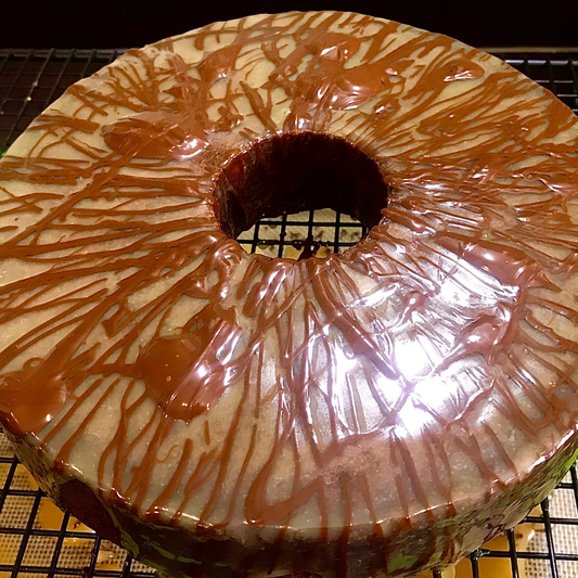 Pressure-Cook Cake: Chocolate, Caramel & Walnut