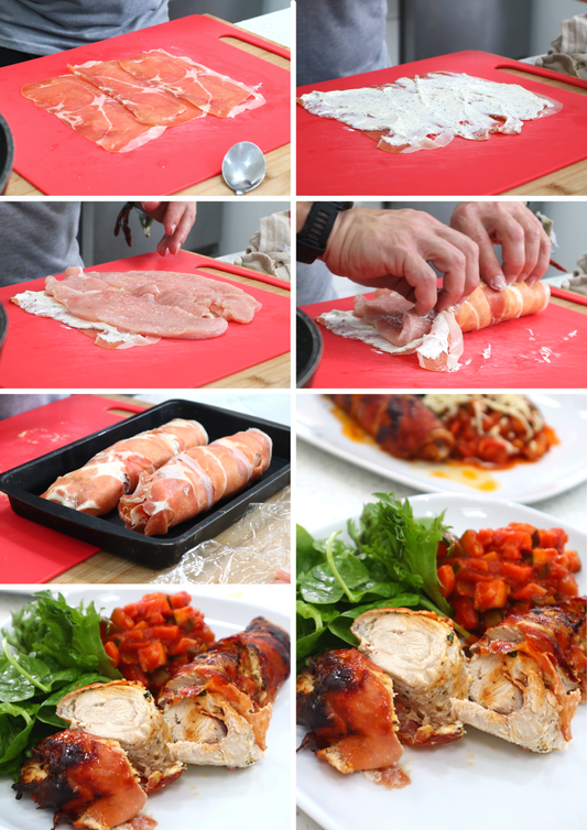 Turkey & Serrano Ham Swirl
