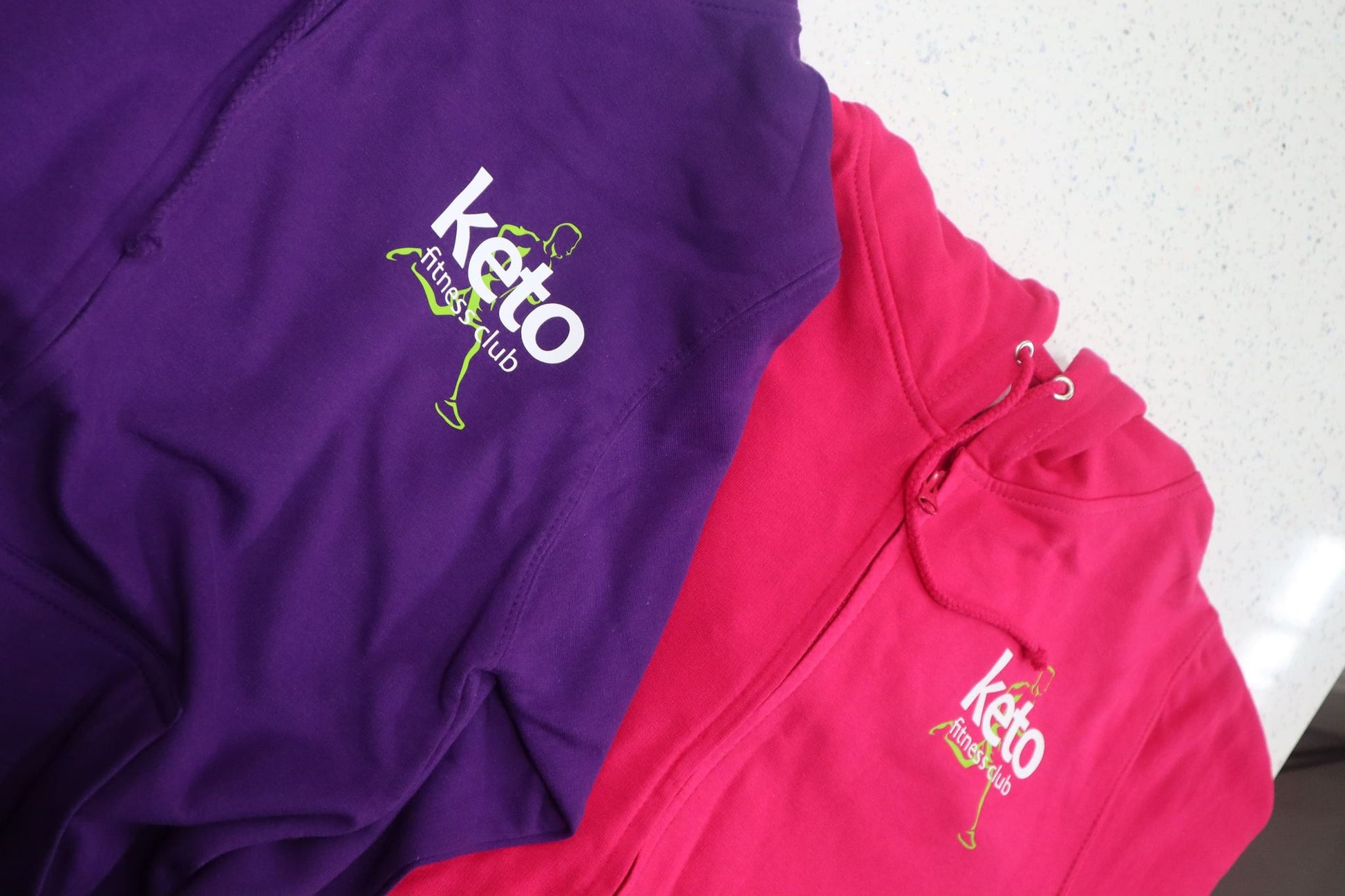 Unisex Branded Zipped Hoodie - Keto Fitness Club