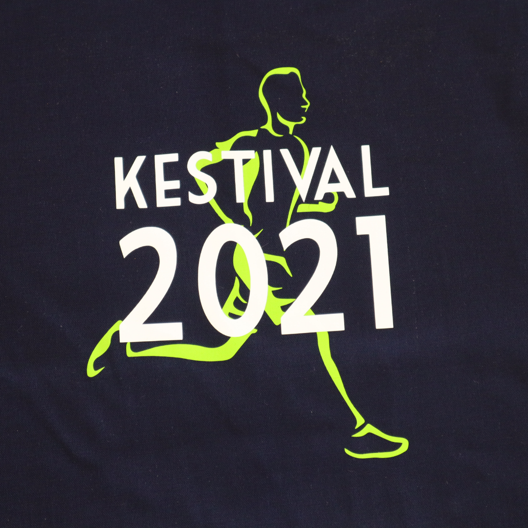 KESTIVAL Tote Bags - Two Pack (Navy or Natural) - Keto Fitness Club