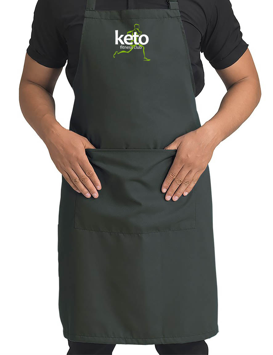 Branded Full Length Aprons (Recycled Material) - Keto Fitness Club