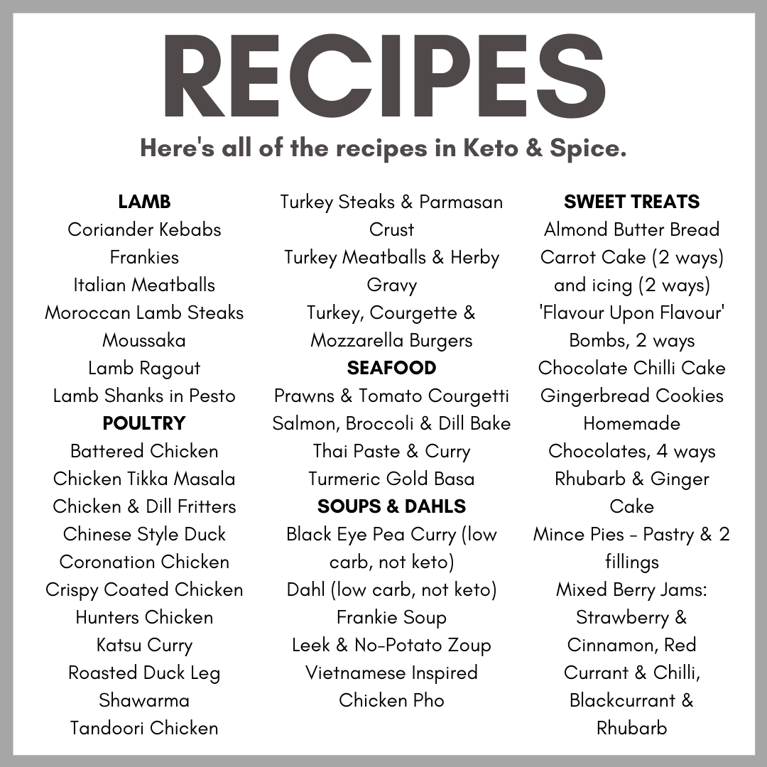 Keto & Spice Cookbook - Keto Fitness Club