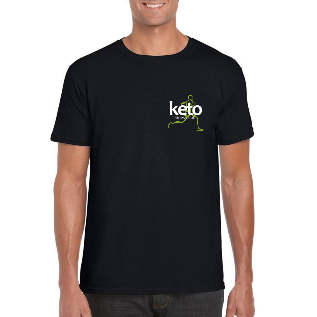 Mens Branded Soft-Style T-Shirt - Keto Fitness Club