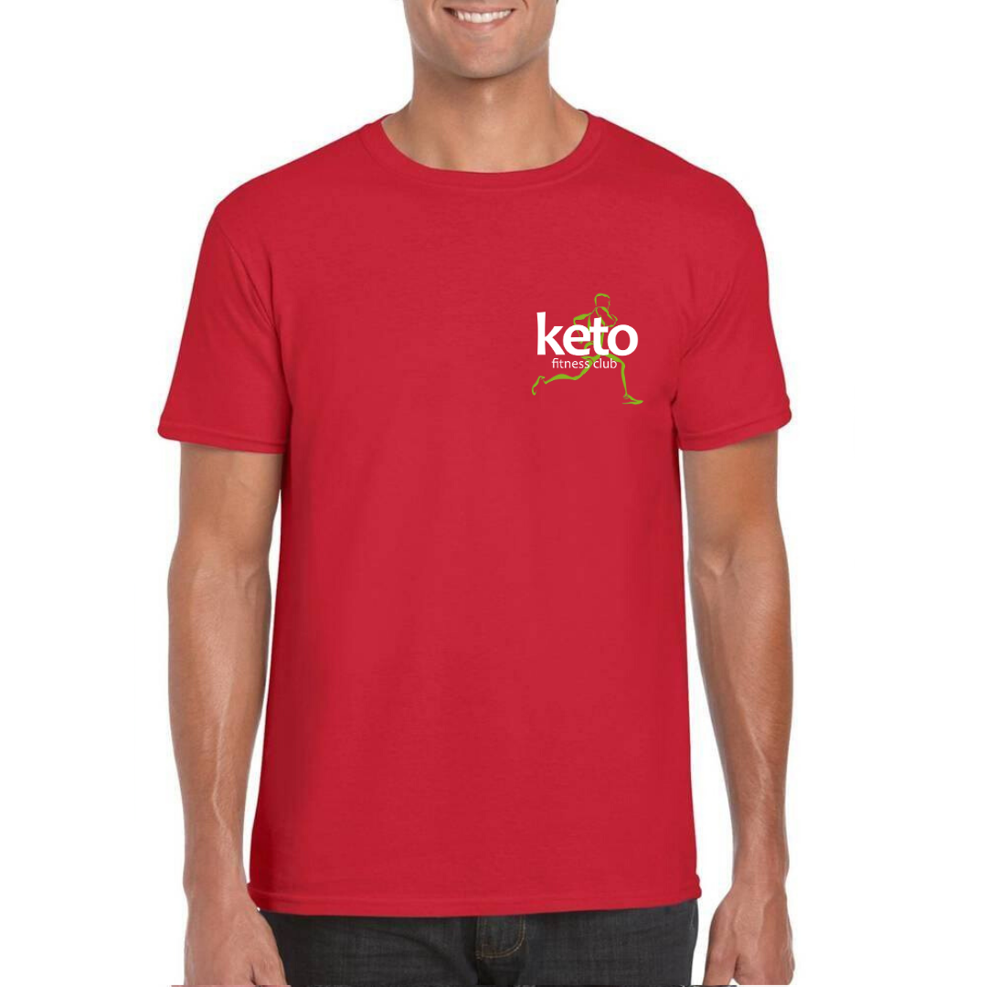 Mens Branded Soft-Style T-Shirt - Keto Fitness Club