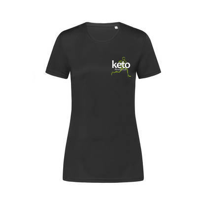 Womens Branded Sports T-Shirt - Keto Fitness Club