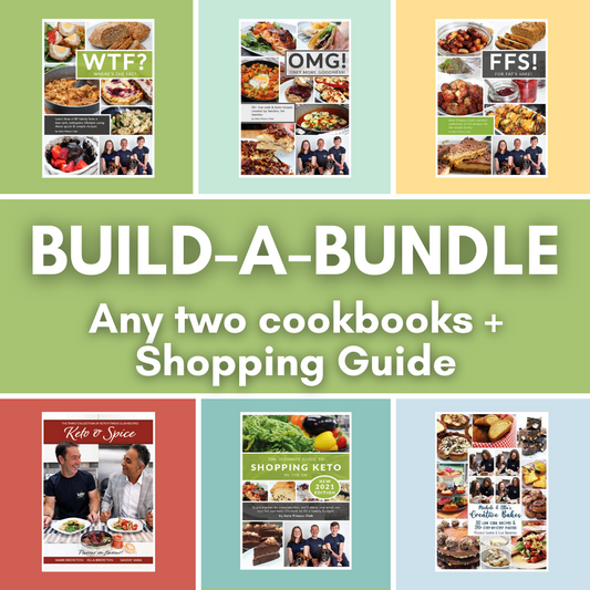 Build-a-Bundle: Two Cookbooks + Shopping Guide - Keto Fitness Club