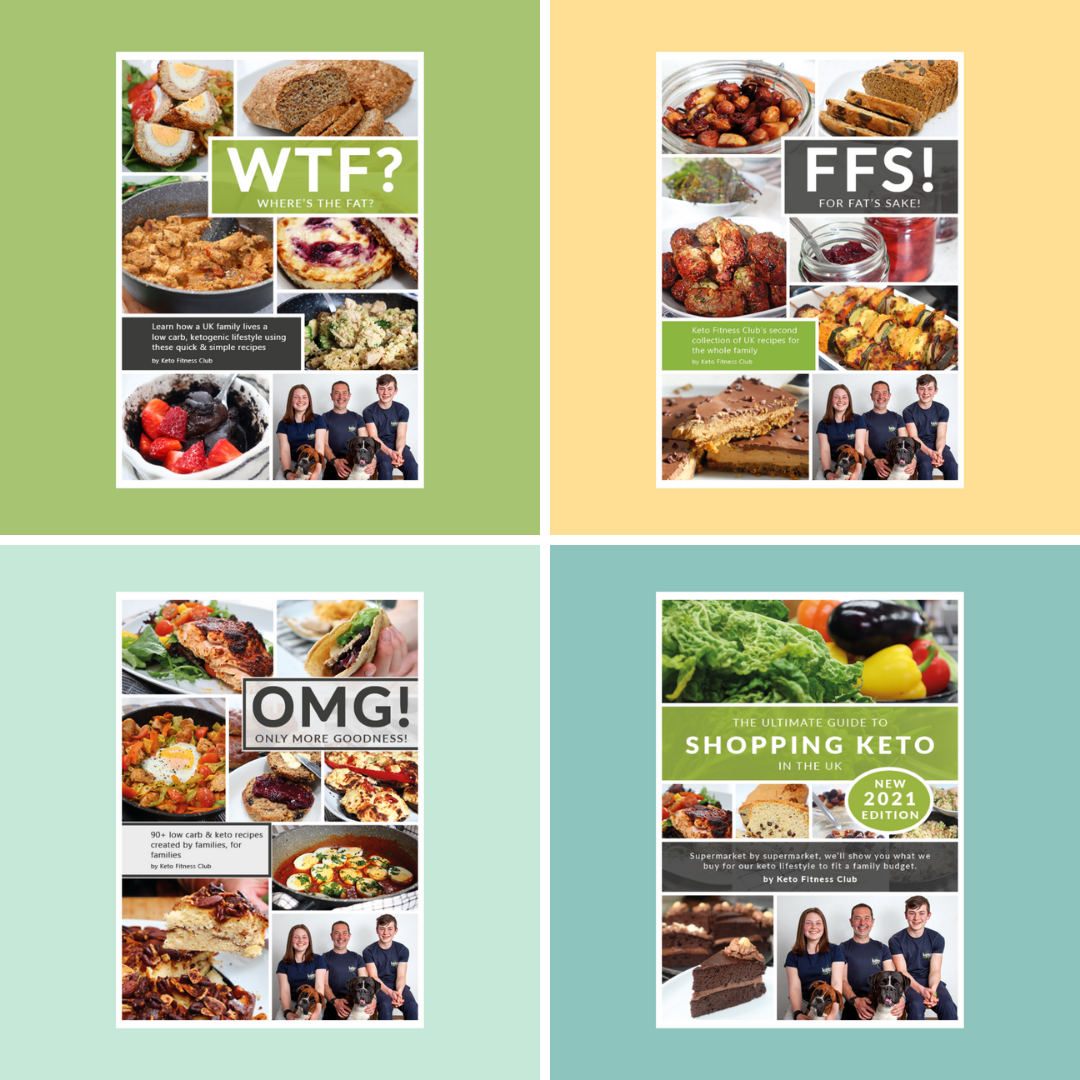 Starter Pack: WTF?, FFS!, OMG! & Shopping Guide - Keto Fitness Club