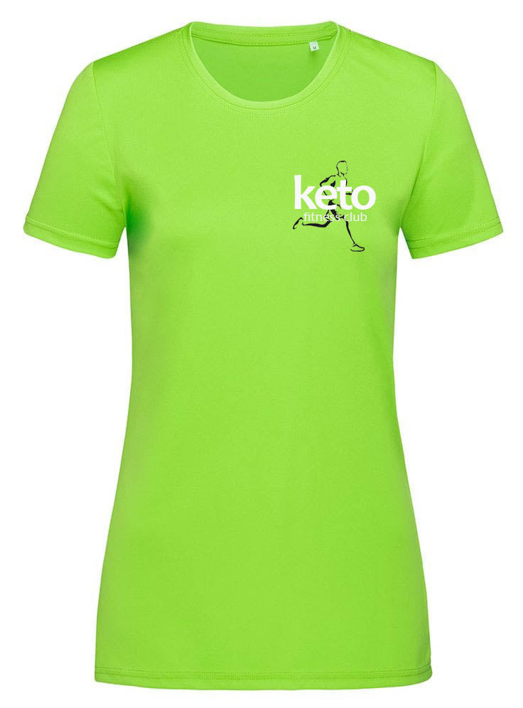 Womens Branded Sports T-Shirt - Keto Fitness Club